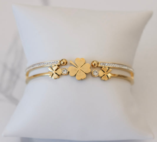 Cloe Clover Bangle
