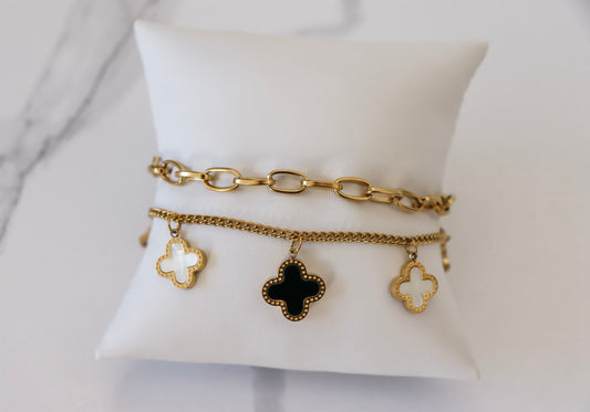 Four Leaf Clover Bracelet