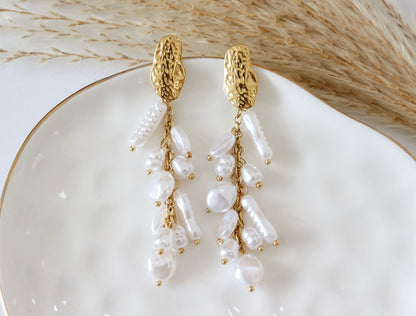 Ira Pearl Earrings