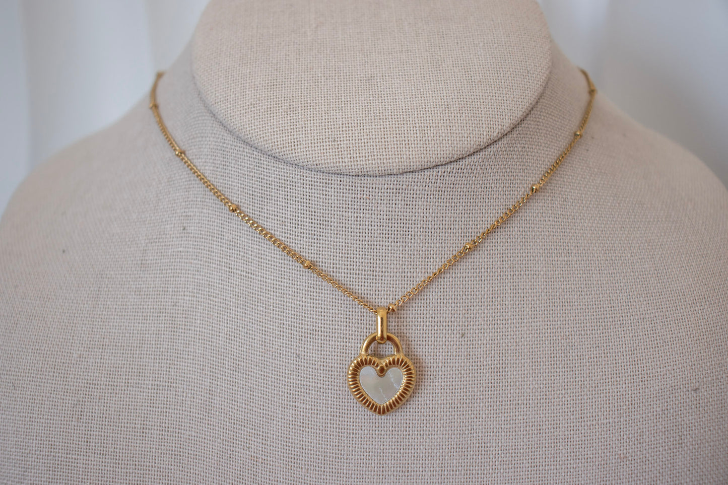 Reversible Heart Necklace