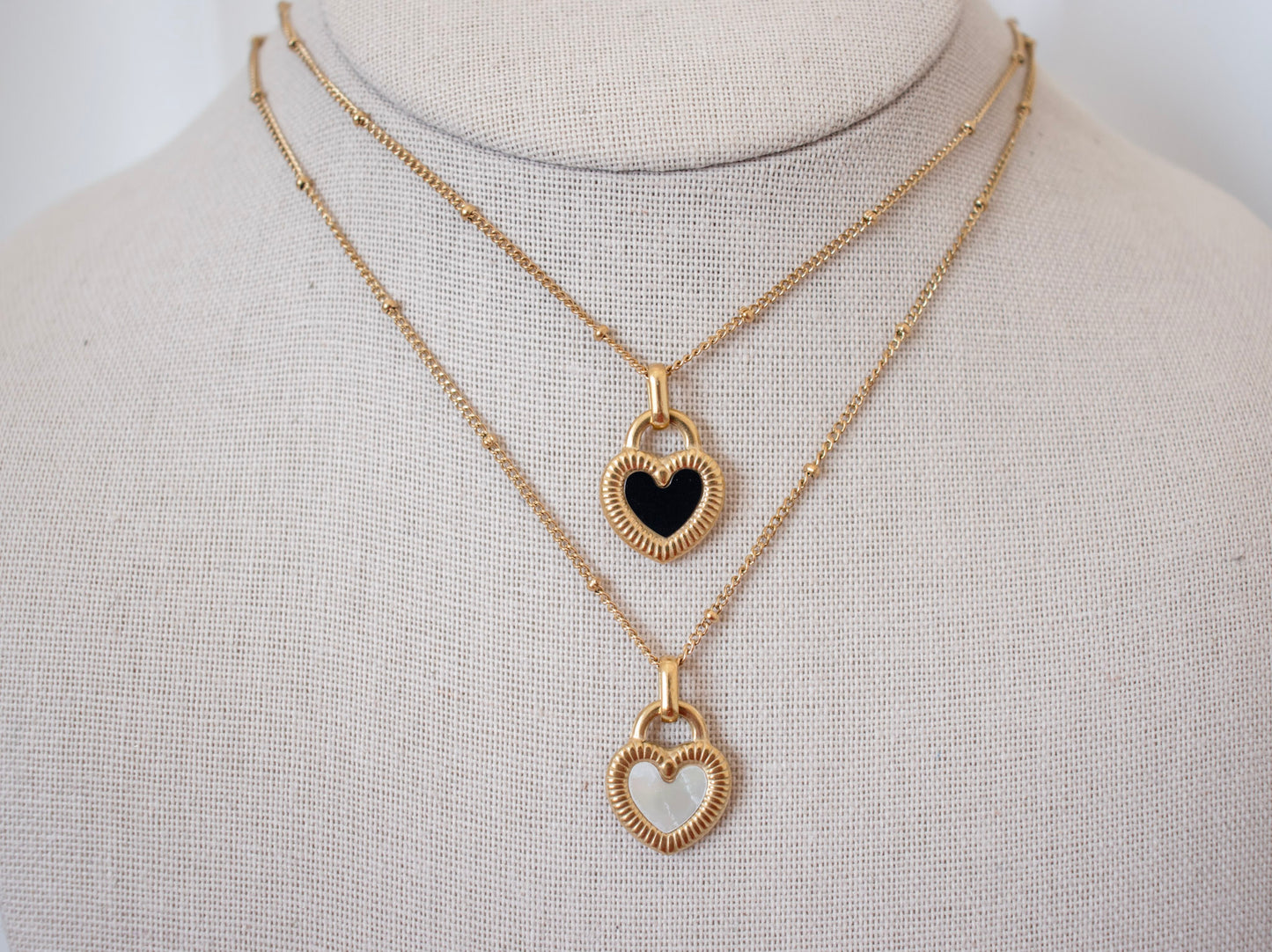 Reversible Heart Necklace